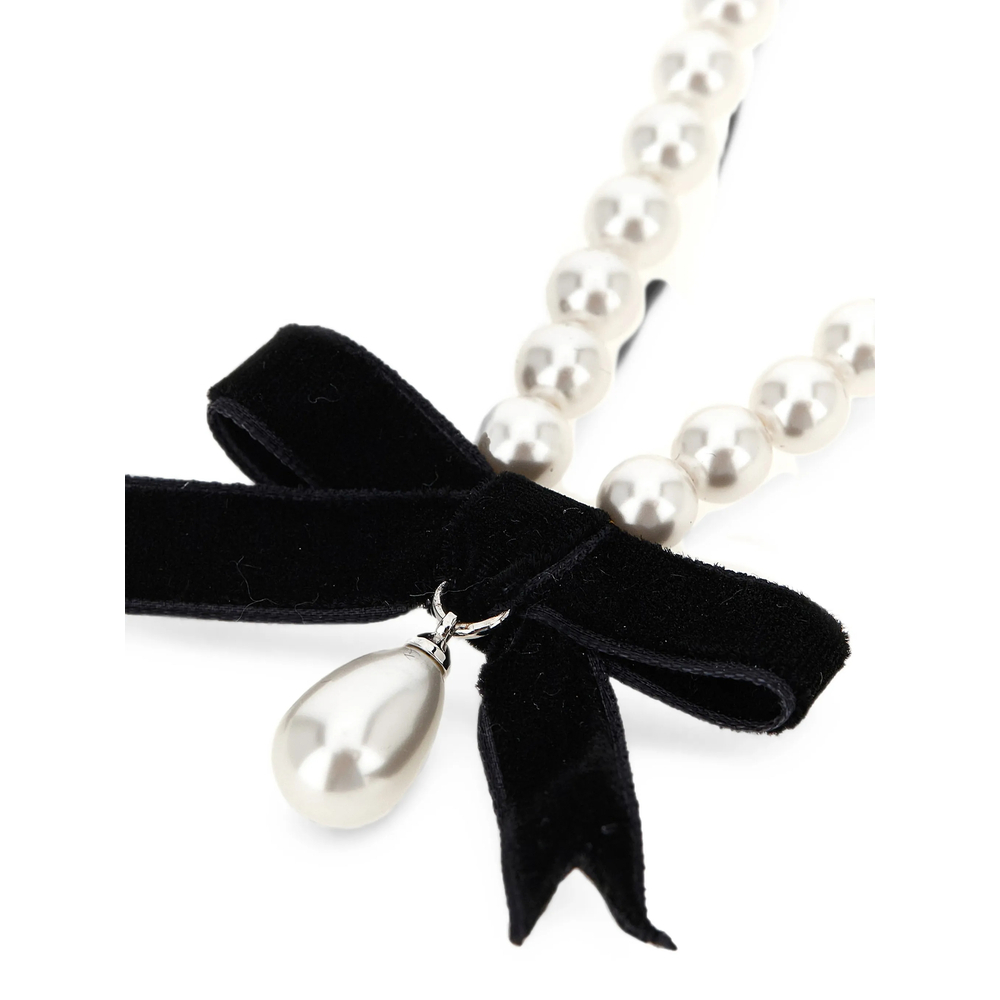 [Self-portrait] Necklace FW26 AW26-606N-W  WHITE