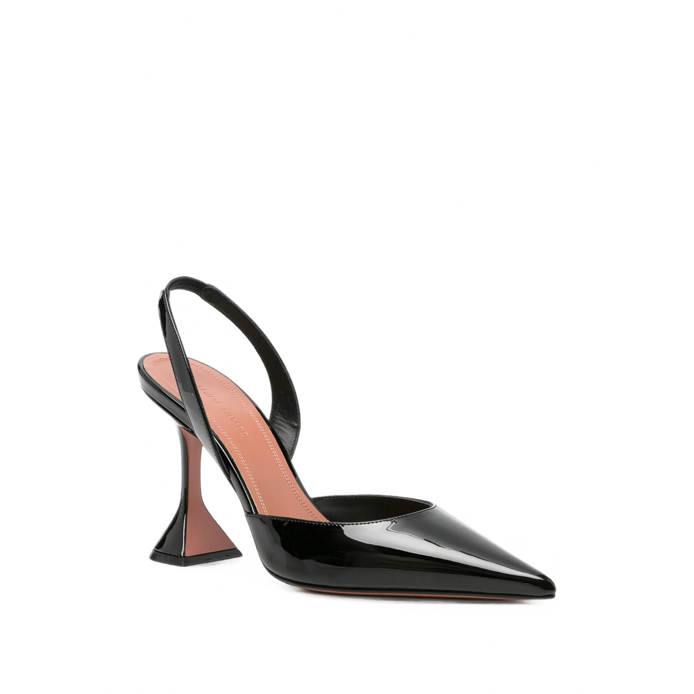 [Amina Muaddi] Slingback FW26 HOLLI 95 BLACK
