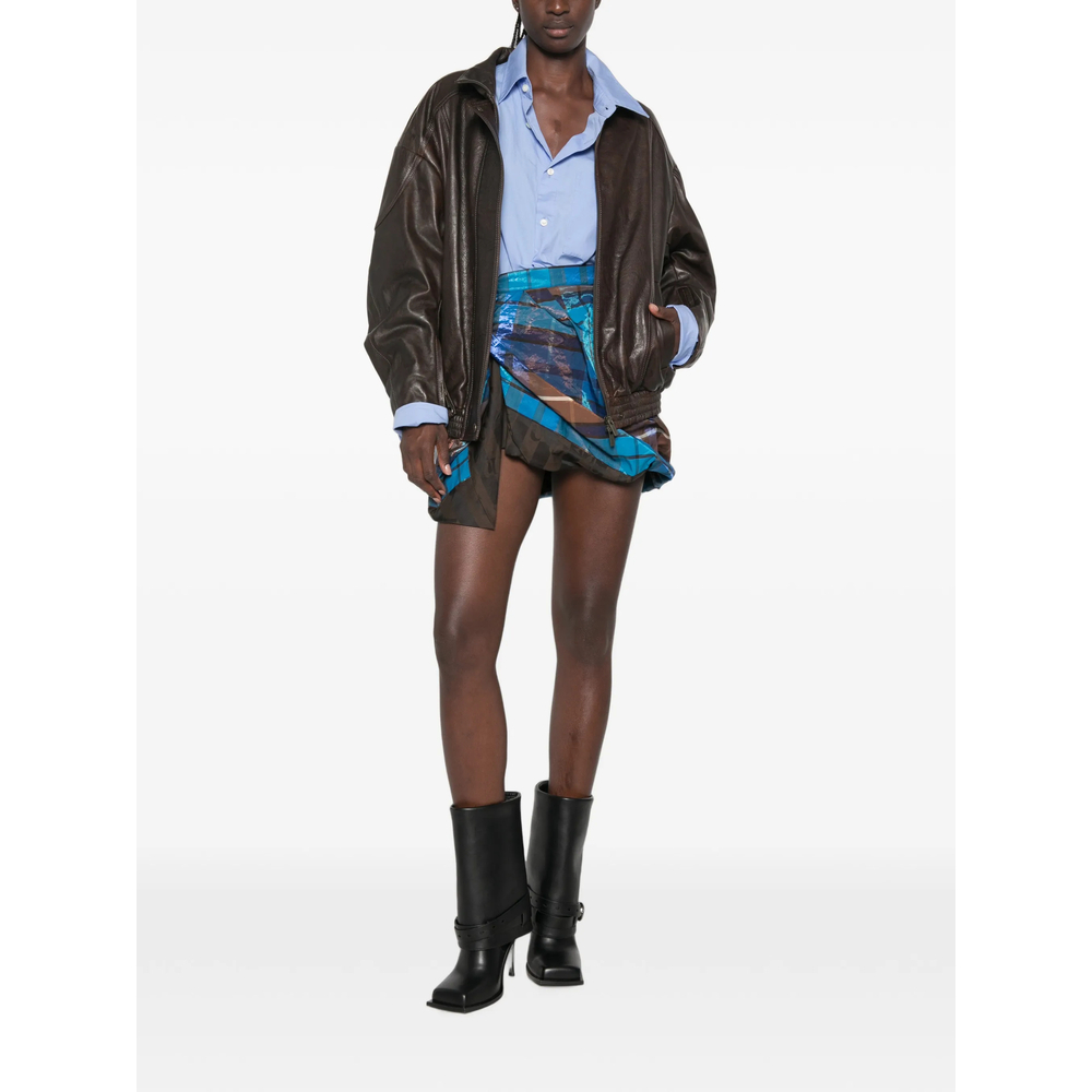 [Vivienne Westwood] Mini skirt FW26 1K01002Z W01JF K203