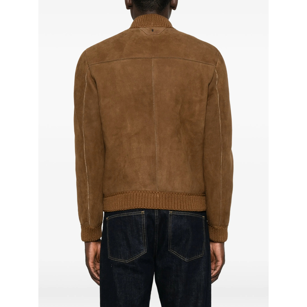 [Santoro] Leather Jacket FW26 51685-U  CAMEL
