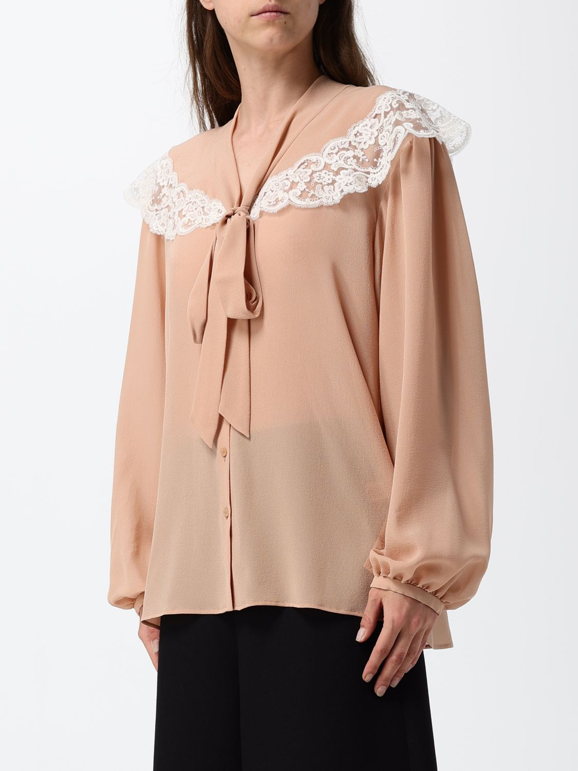 [Chloe] Shirts Long Sleeve FW26 CH26AHT38002 6H7