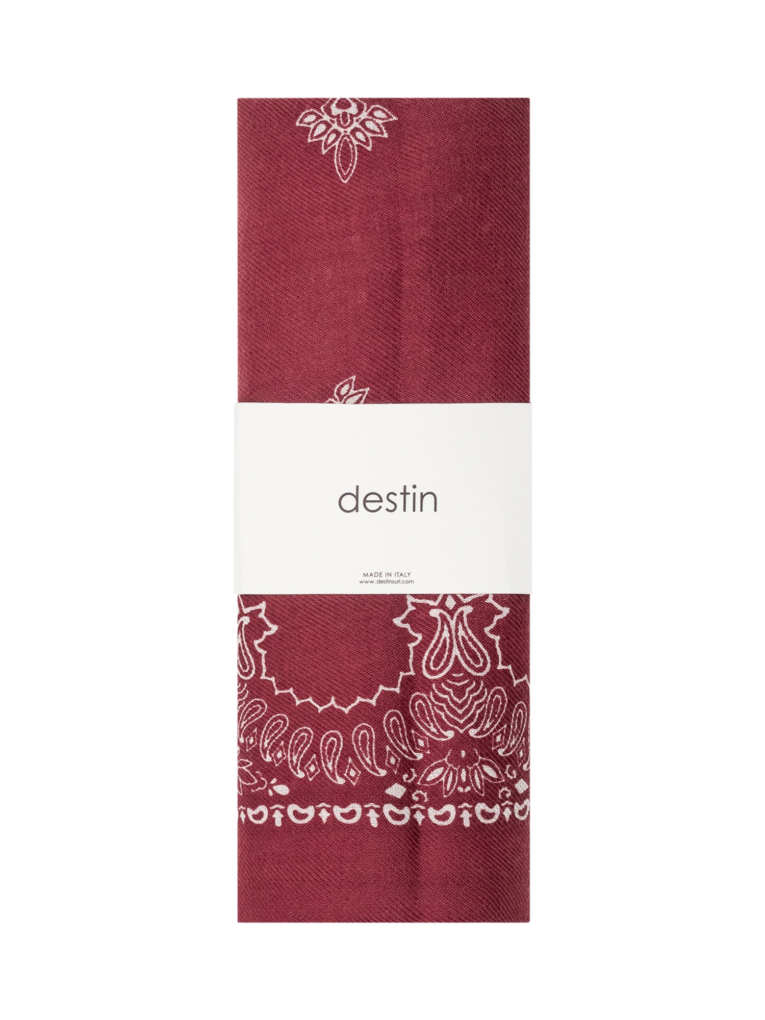 [Destin] Scarf FW26 TRIANGLEBANDANA PORT