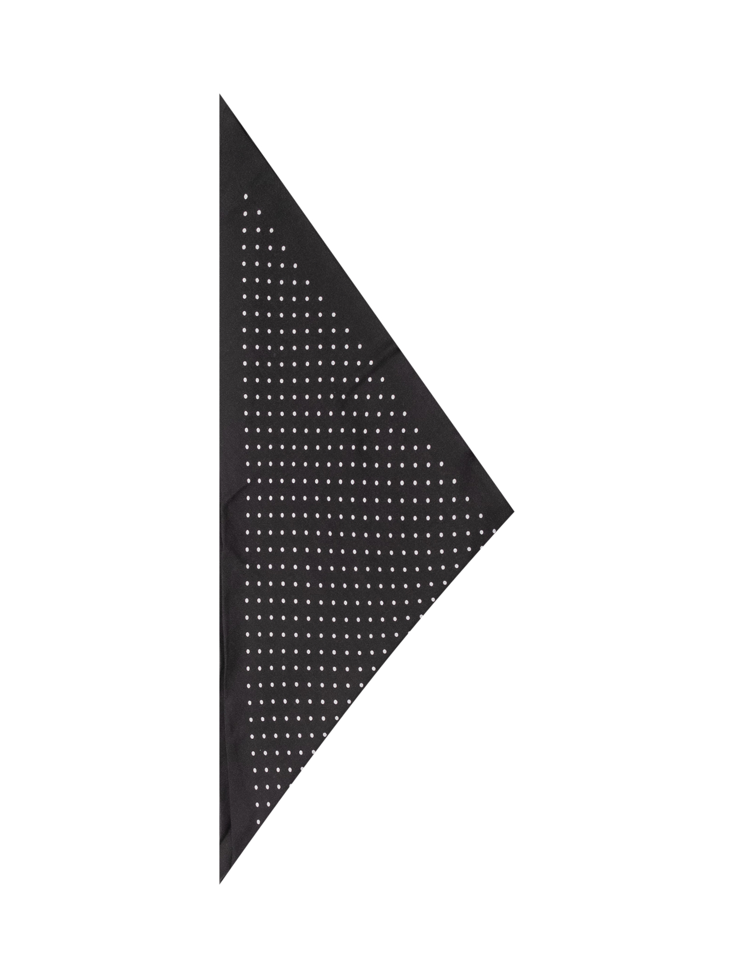 [Destin] Scarf FW26 TRIANGLEBANDANA BLACK