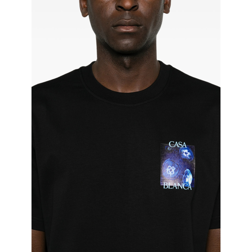 [Casablanca] T-shirts Short Sleeve FW26 AW26-JTS-001 11 MEDUS