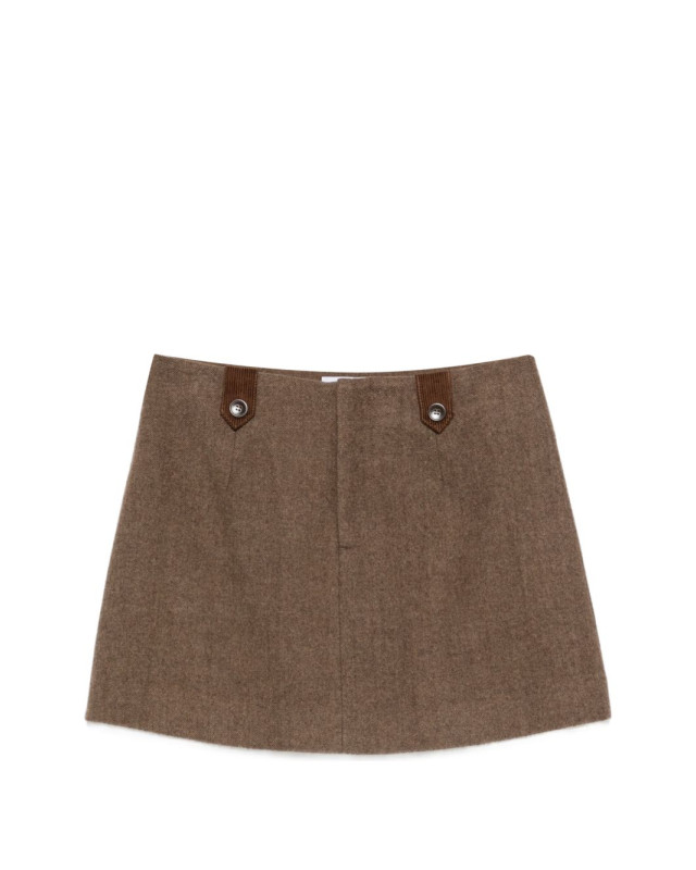 [Eleh] Mini skirt FW26 EFW260015 038