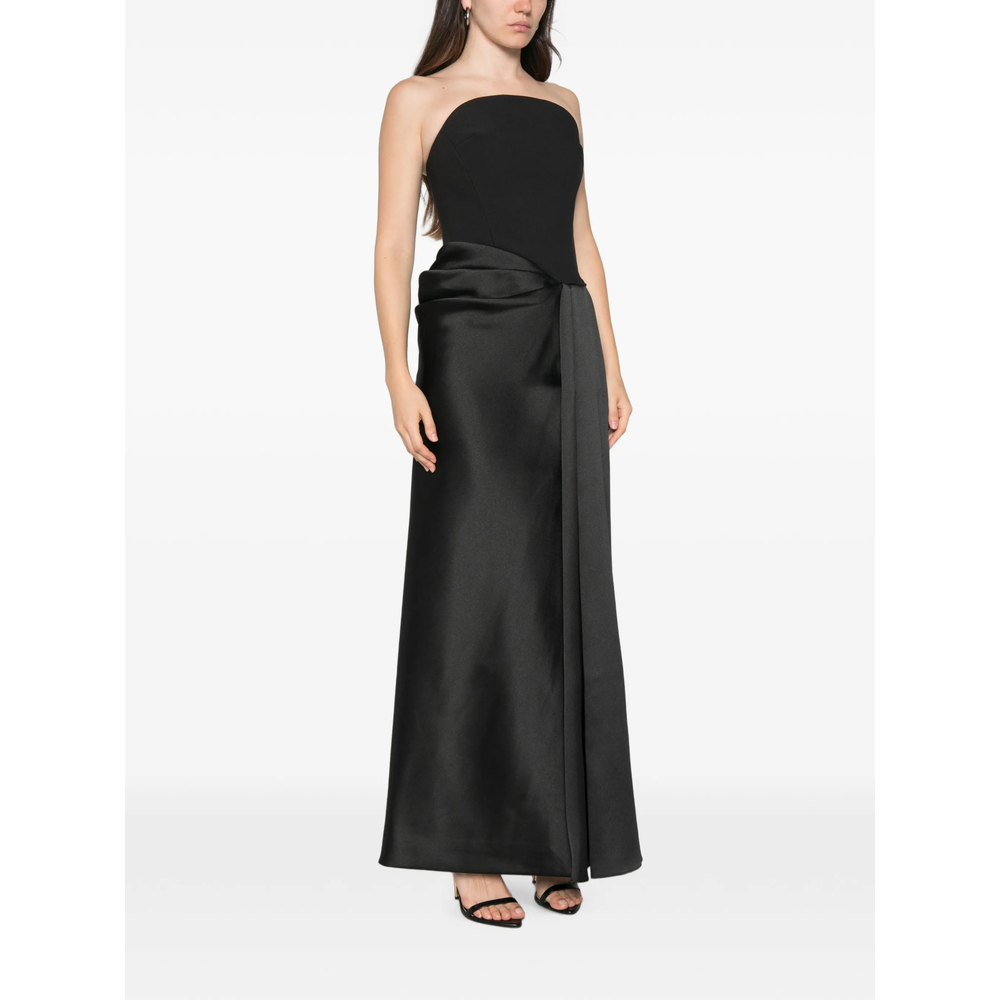 [Solace London] Sleeveless dress FW26 OS49004  BLACK