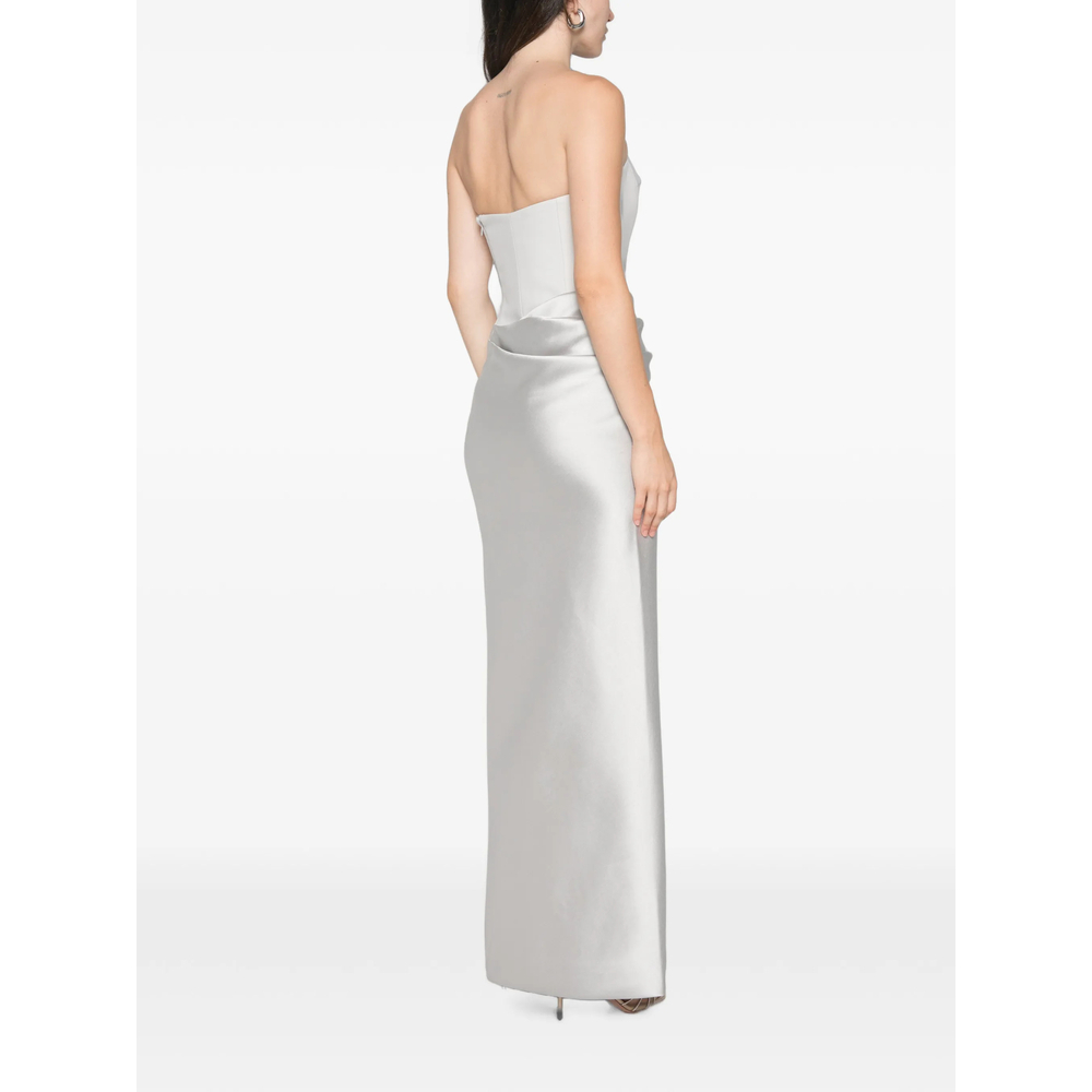 [Solace London] Sleeveless dress FW26 OS49004  PLATI