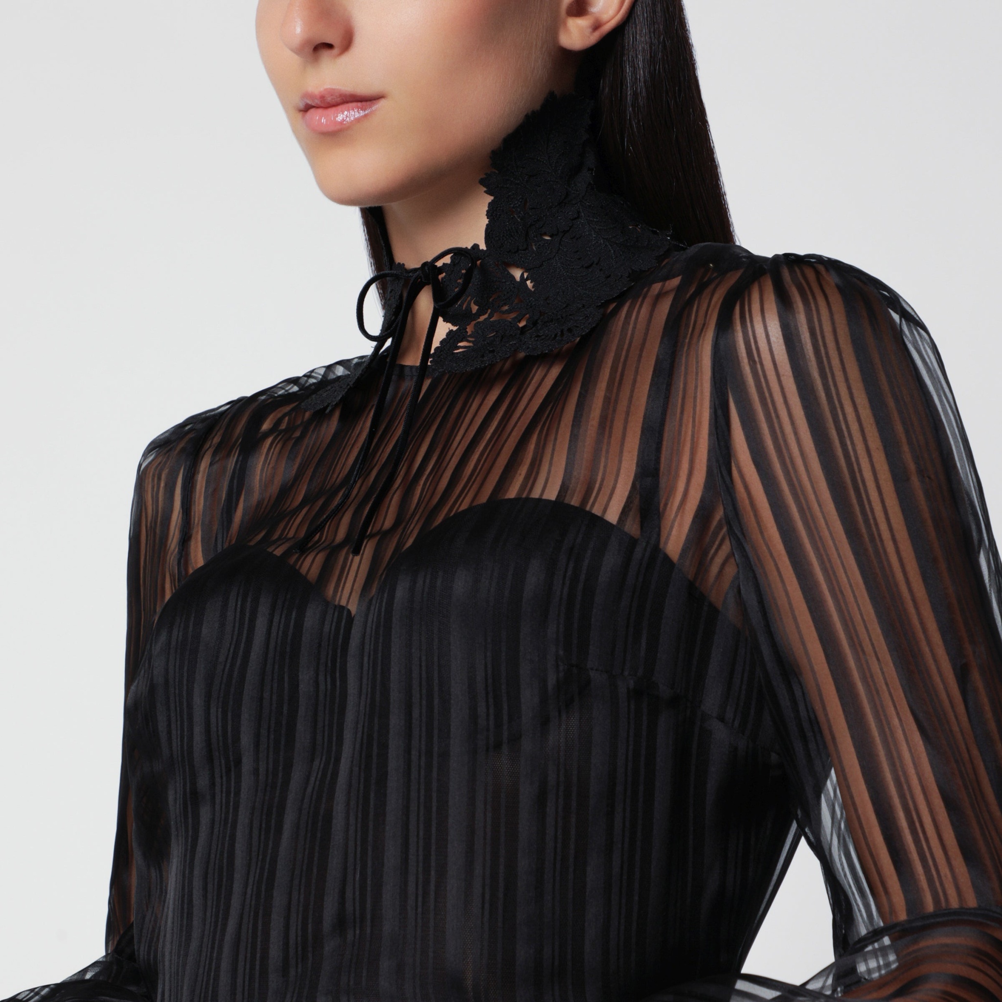 [Zimmermann] Long sleeve dress FW26 0250DF261SI