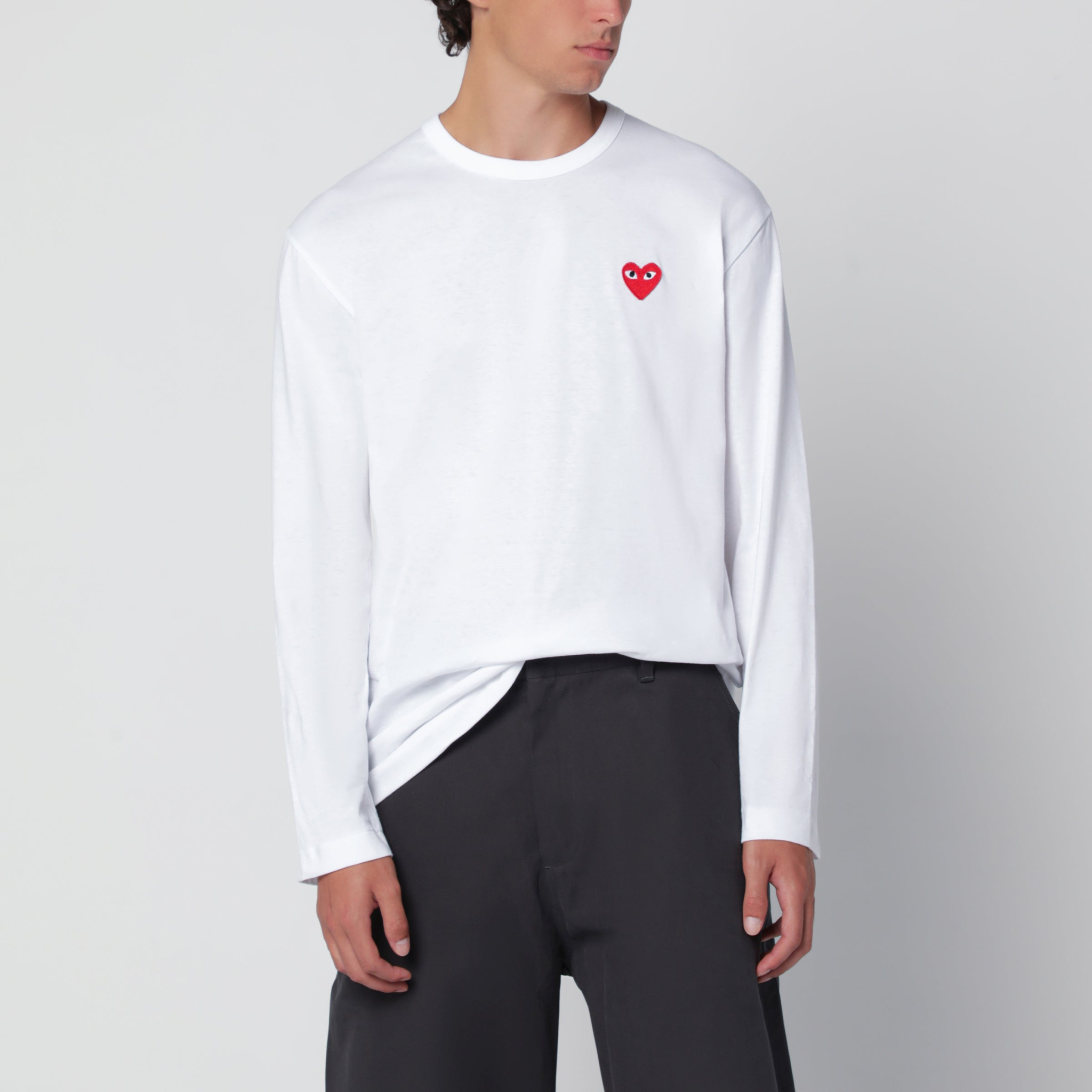 [COMME DES GARCONS SHIRT] T-shirts Long Sleeve FW26 AXT118051CO