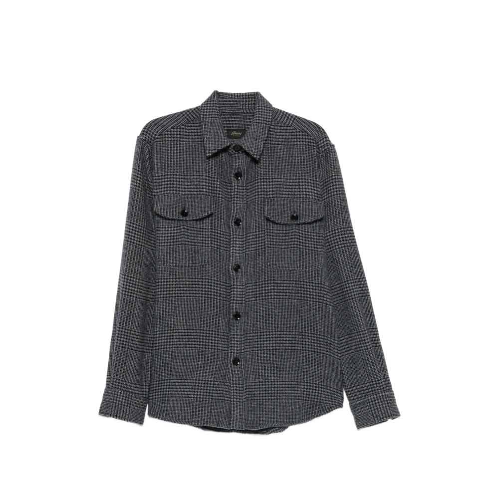 [BRIONI] Shirts Long Sleeve FW26 SCHK0L OE332 4012