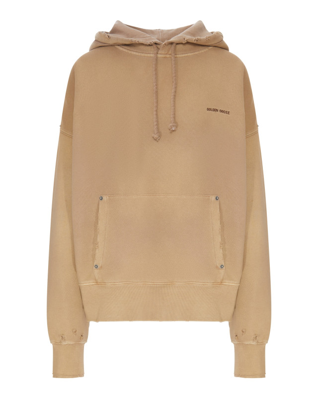 [GOLDEN GOOSE DELUXE BRAND] Hoodie FW26 GUP02763P00263616107 VINTAGE CARTOUCHE
