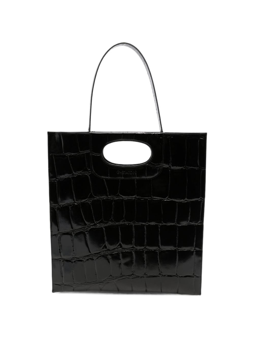 [GHERARDINI] Shoulder bag FW26 GHB0275 PIATTINA COCCO NERO