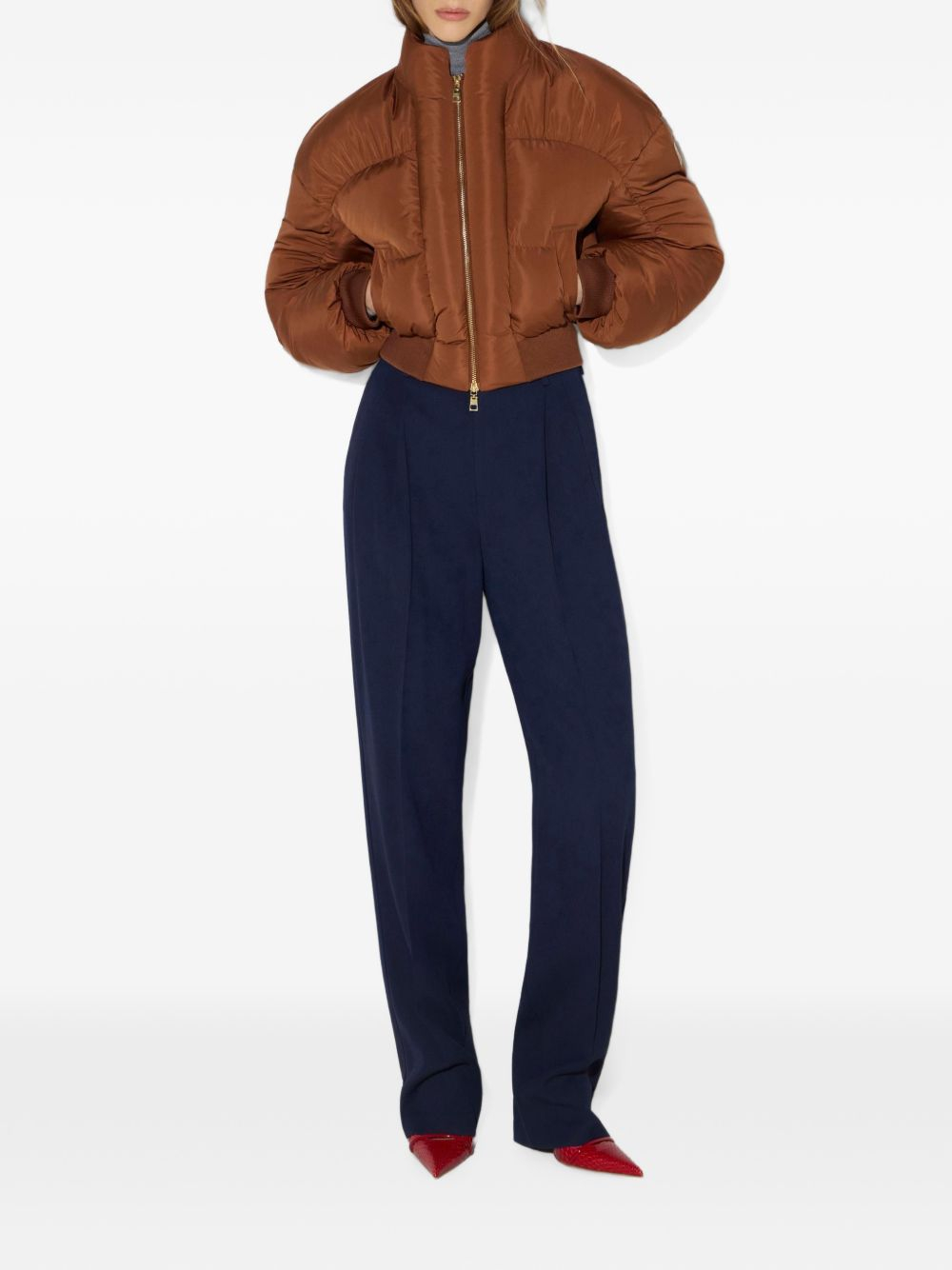 [ELISABETTA FRANCHI] Down jacket FW26 PI96D66E2 FK3