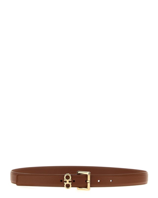 [Ferragamo] Belt FW26 780417NEWCOGNAC