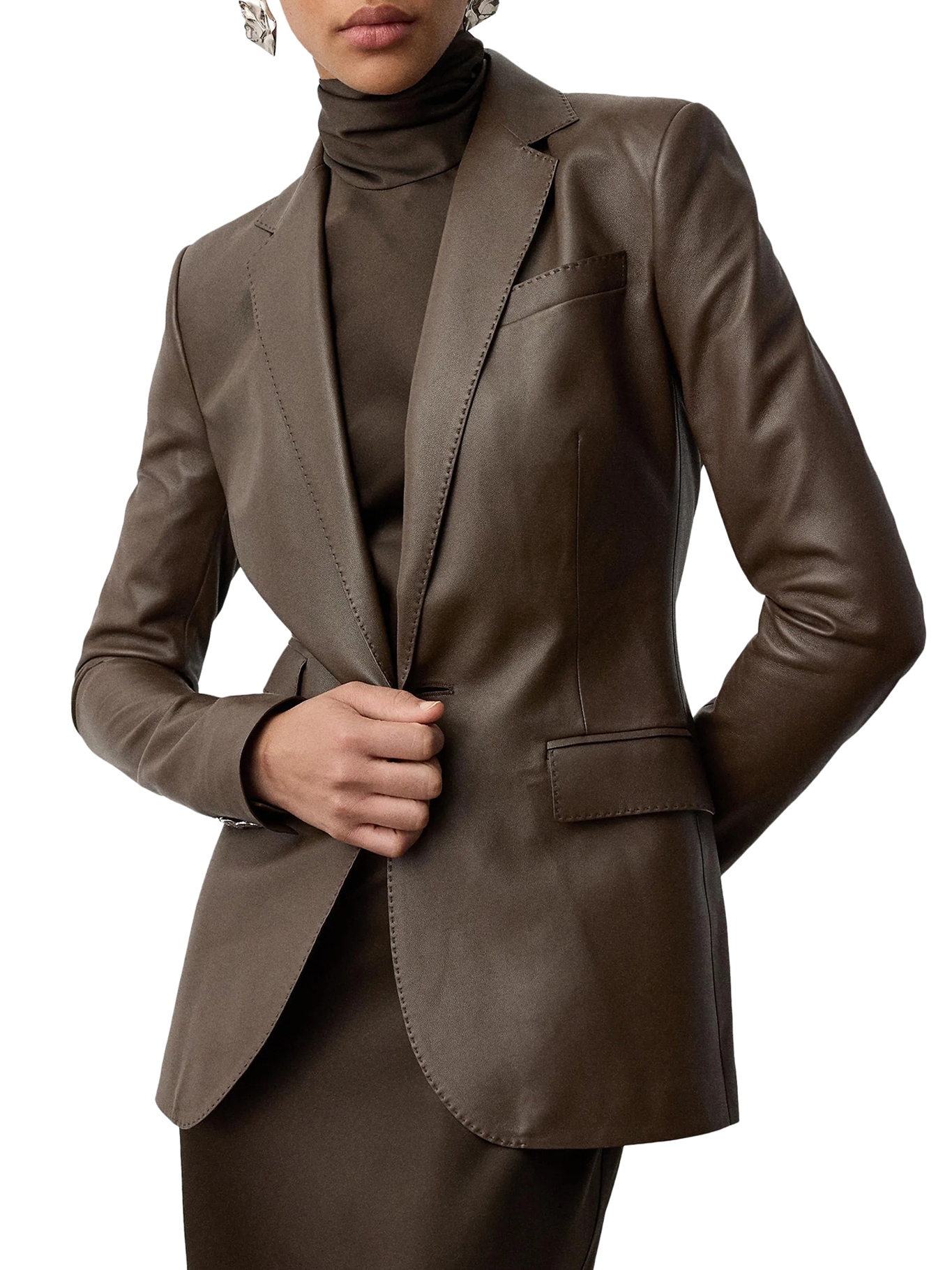 [Ralph Lauren] Blazer FW26 290P21101001S SYCAMORE BLUE