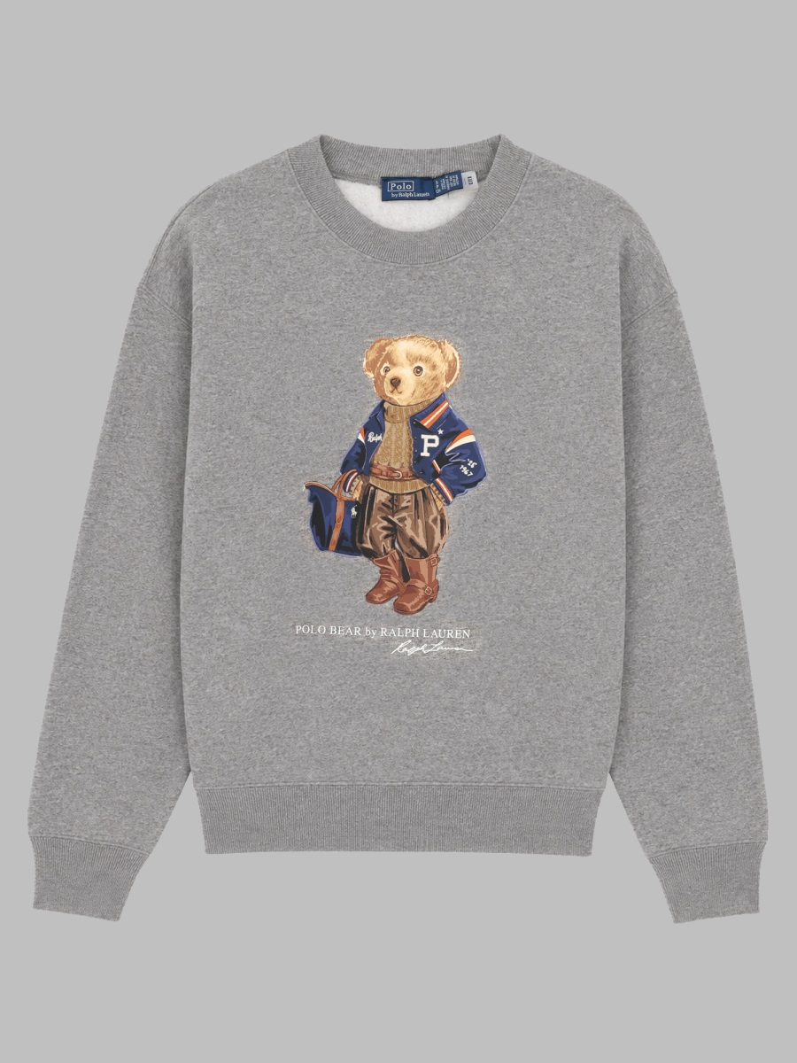 [Polo Ralph Lauren] Sweatshirt FW26 211B17788_001DARKVINTAGEHEATHER