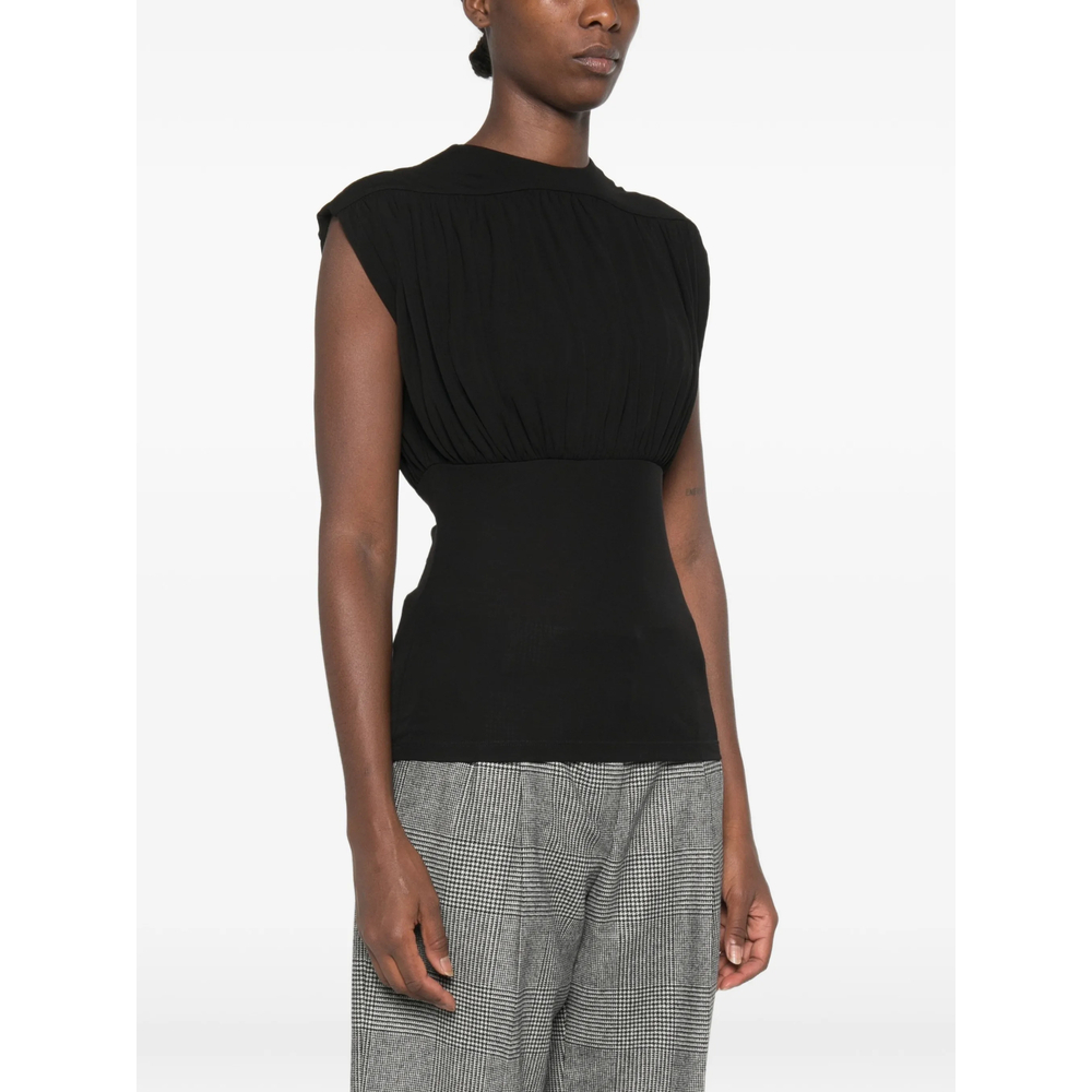 [Anine Bing] T-shirts Sleeveless FW26 A-08-12683  BLK26