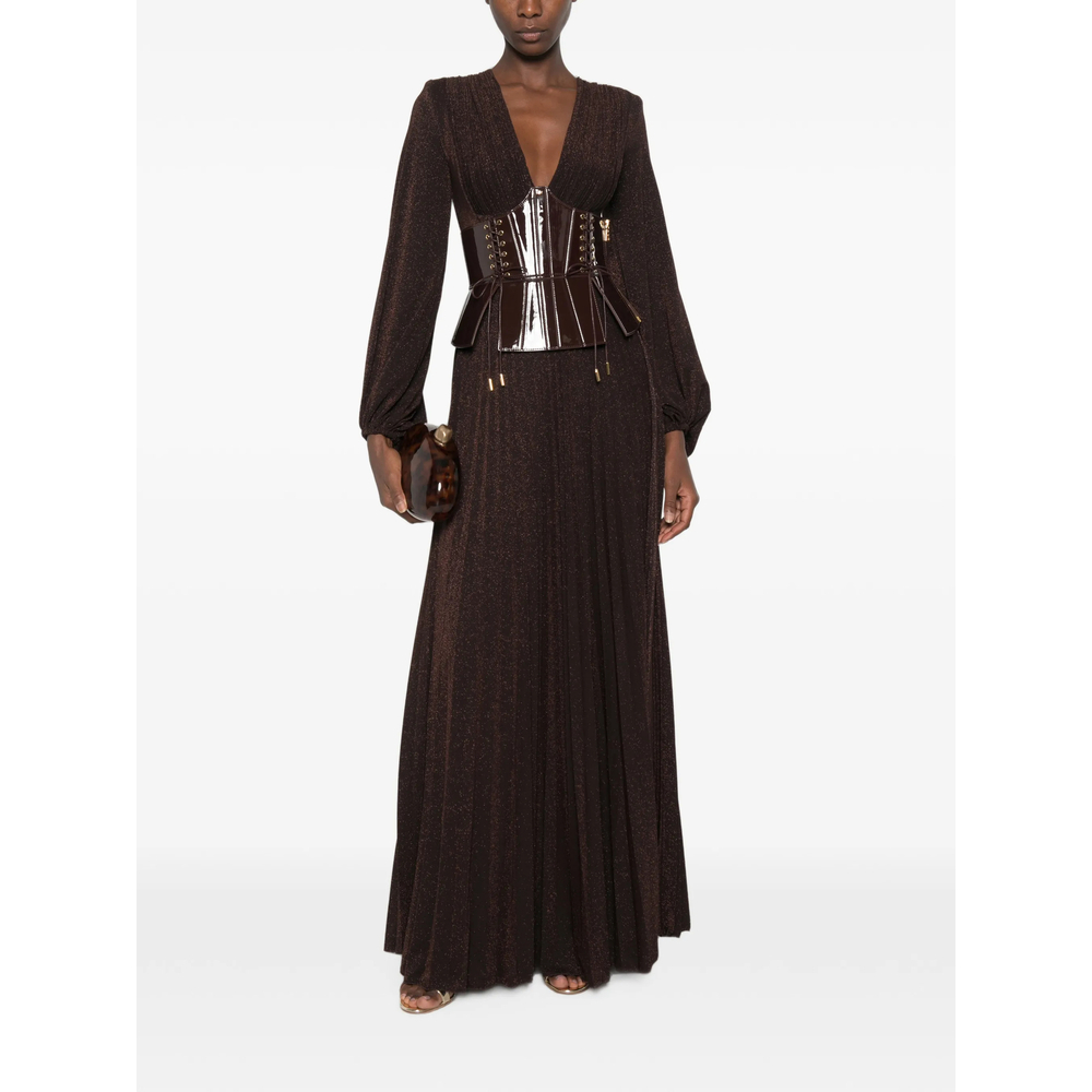 [ELISABETTA FRANCHI] Long sleeve dress FW26 ABR1566E2  EV9