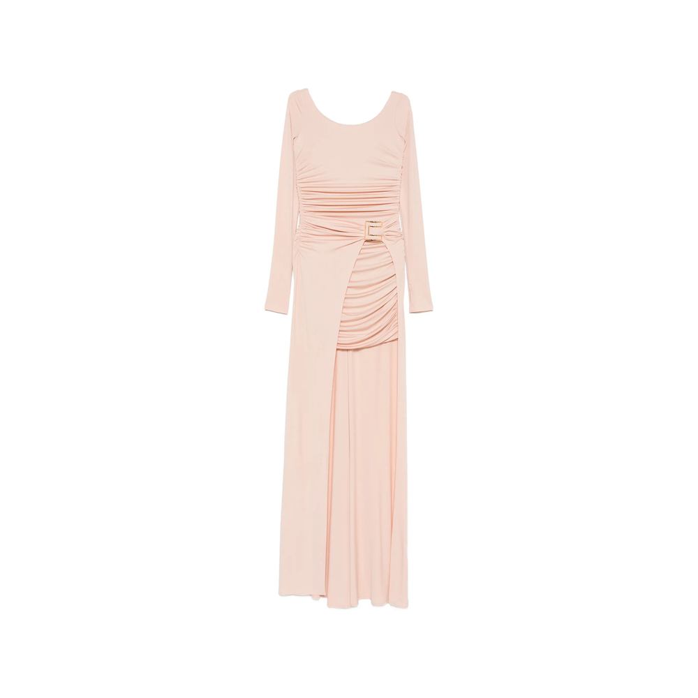 [ELISABETTA FRANCHI] Long sleeve dress FW26 ABR3567E2  EA1