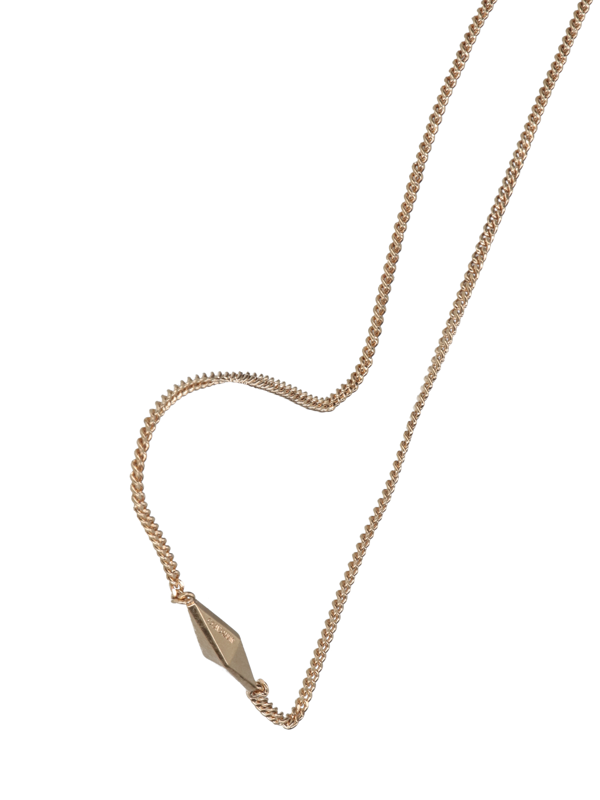 [Jimmy Choo] Necklace FW26 DIAMOND FINE CHAIN MFQGOLD
