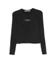 [ALEXANDER WANG] T-shirts Long Sleeve FW26 1CC4261457  001