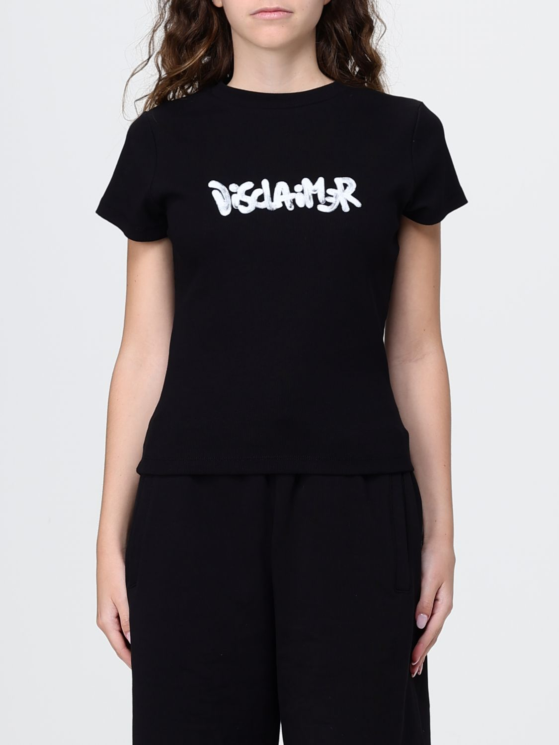 [DISCLAIMER] T-shirts Short Sleeve SS26 55563 NERO