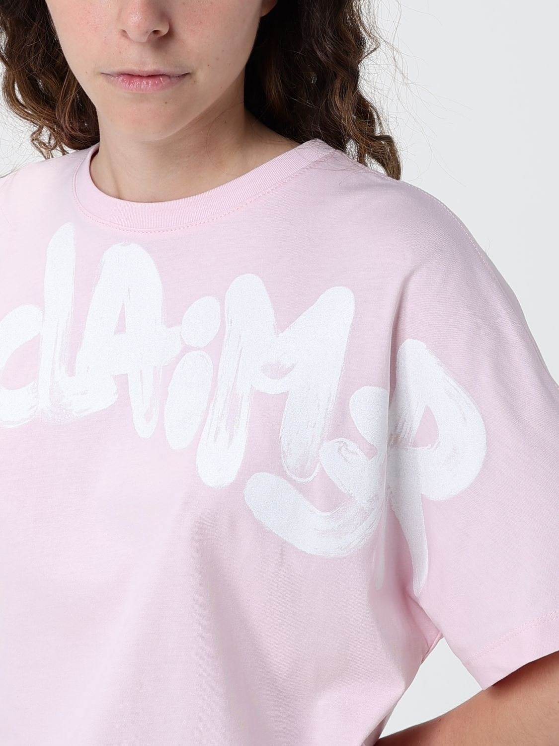 [DISCLAIMER] T-shirts Short Sleeve SS26 55554 ROSA BIANCA