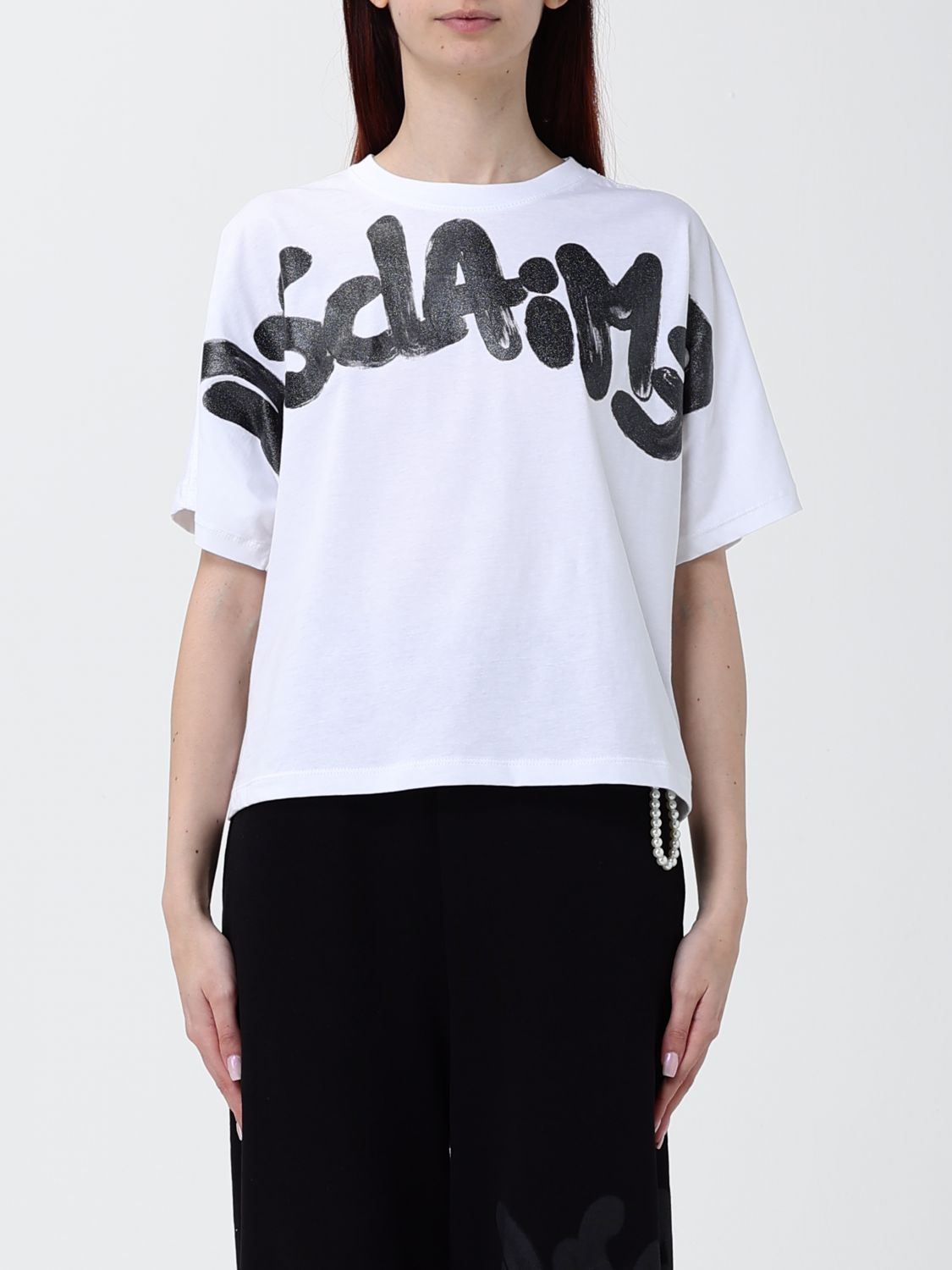 [DISCLAIMER] T-shirts Short Sleeve SS26 55554 BIANCO/ST.NERA