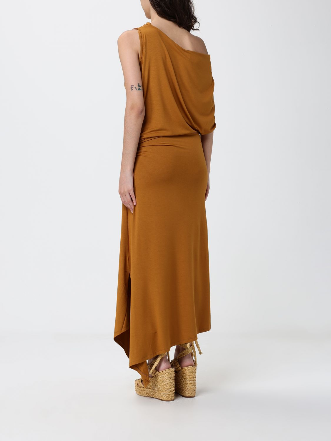 [120% LINO] Sleeveless dress SS26 33BLIW79IS000G490 701044