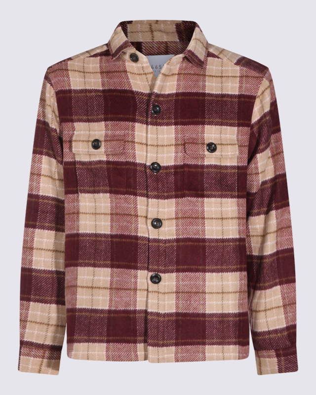 [04651 / A TRIP IN A BAG] Shirts Long Sleeve FW26 3OS2601B48BURGUNDY