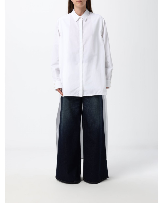 [Alaia] Shirts Long Sleeve FW26 AA9C1013T611D 000
