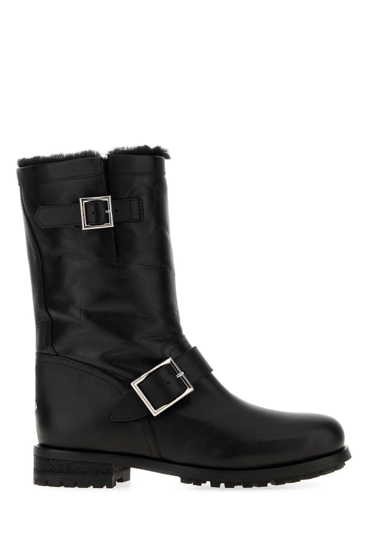 [Jimmy Choo] Boots FW26 BIKERMIDGQM BLACKBLACK
