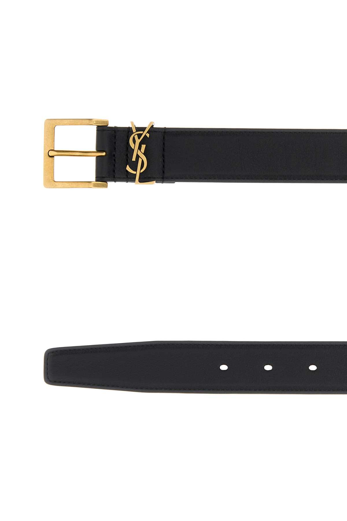 [Saint Laurent] Belt FW26 864585BOO0W 1000