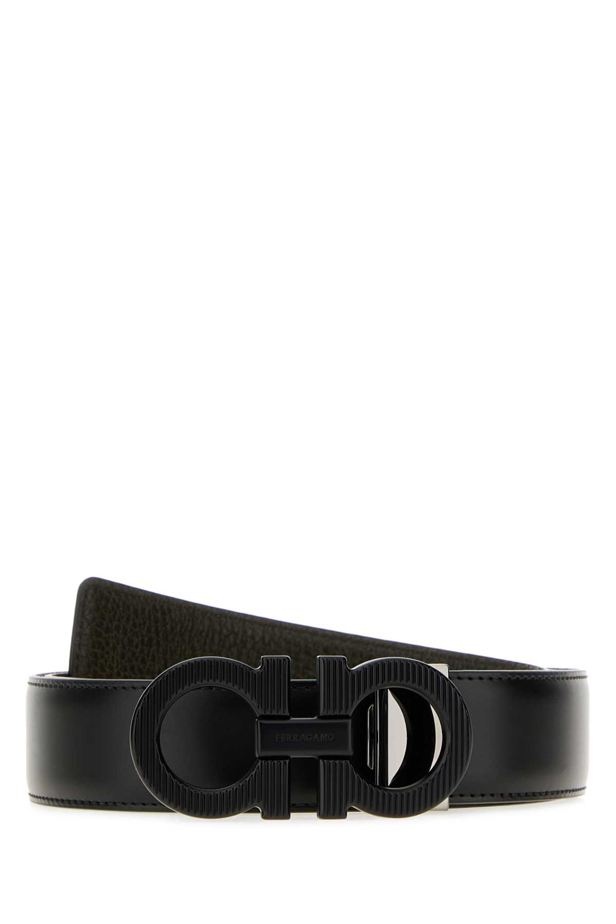 [Salvatore Ferragamo] Belt FW26 670574796223 NEROMOSS