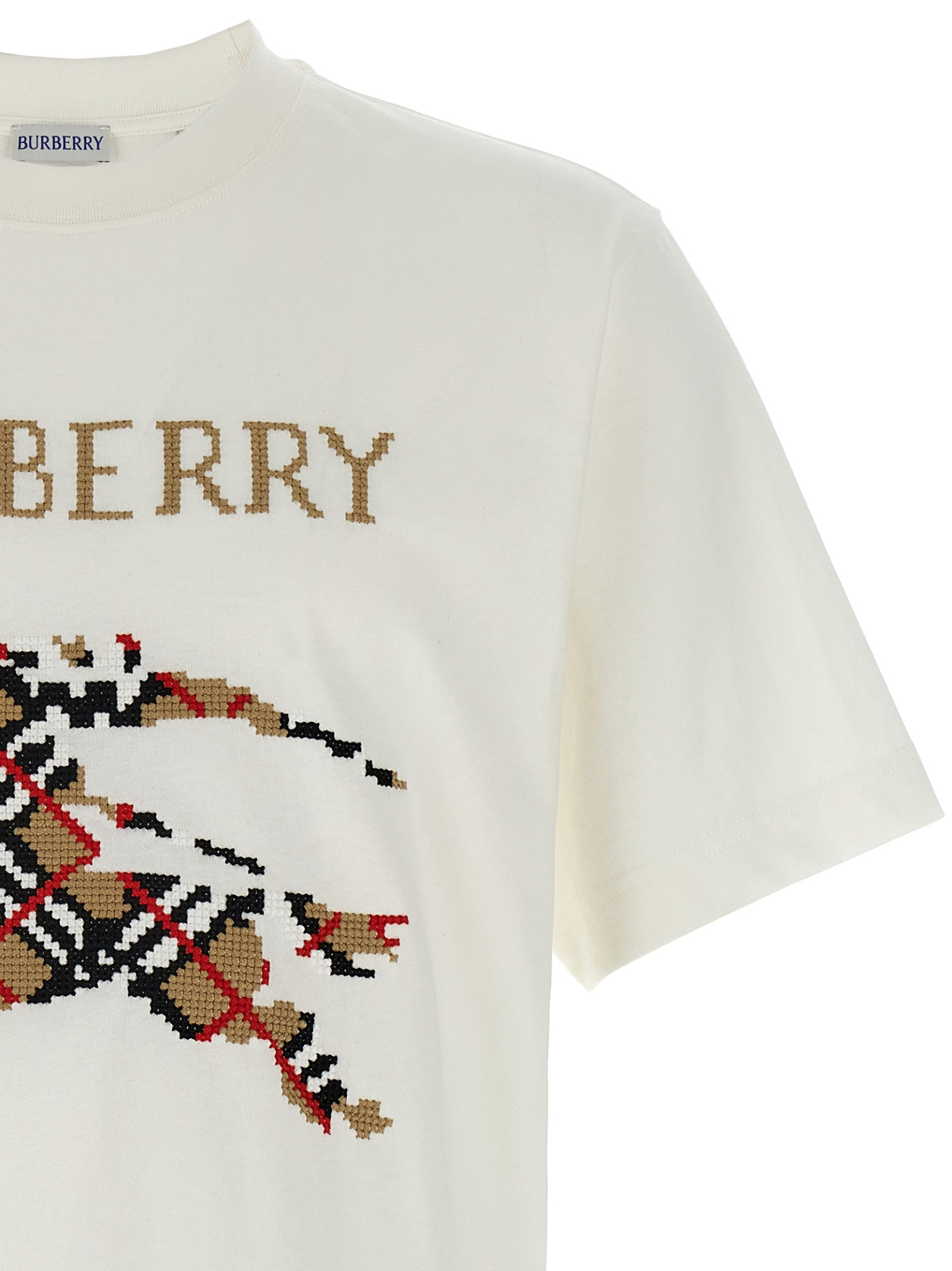 [Burberry] T-shirts Short Sleeve FW26 8110116CHALK