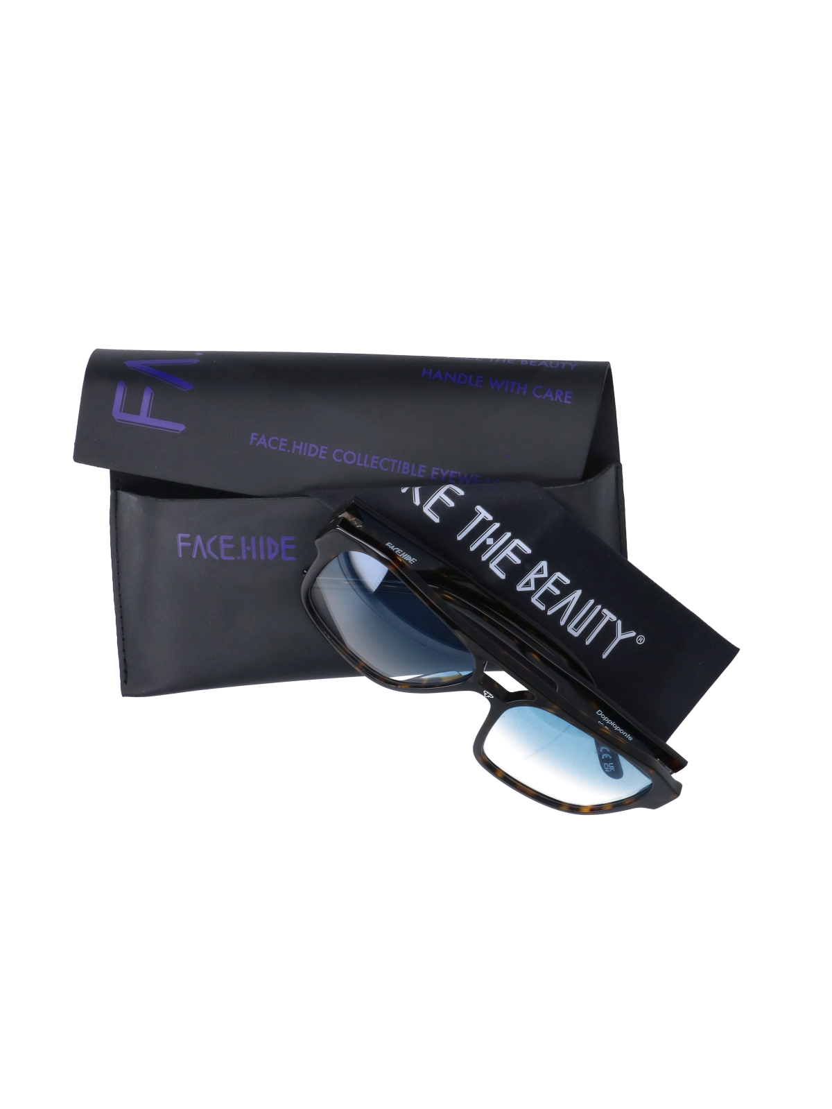 [FACE HIDE] Sunglasses SS26 DOPPIOPONTEHAVANA FOTOCROMATICA BLU SF