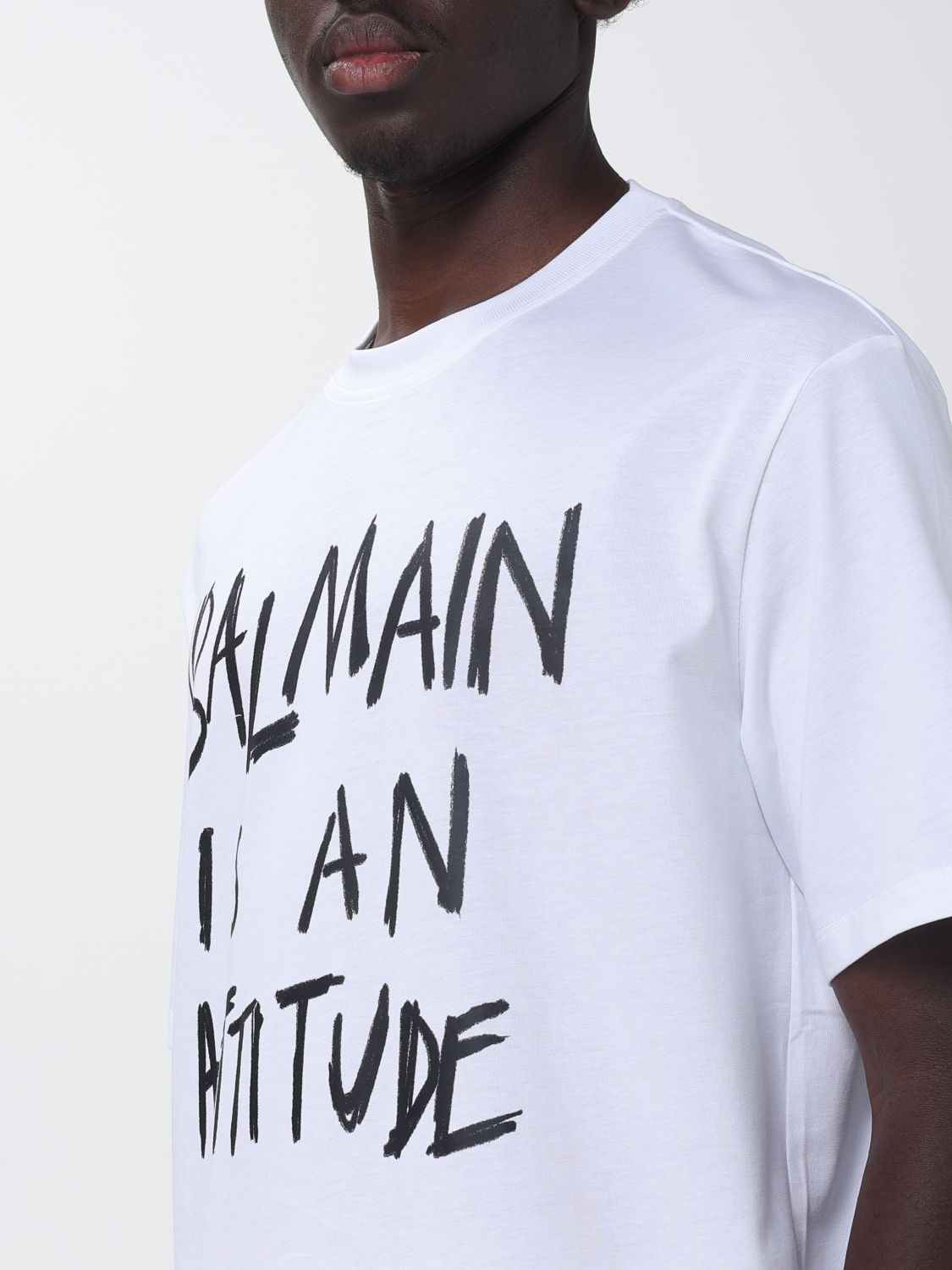 [Balmain] T-shirts Short Sleeve SS26 GH1EG225GF40 GAB