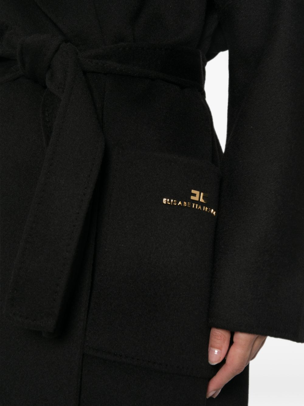 [ELISABETTA FRANCHI] Coat FW26 CP01D66E2110