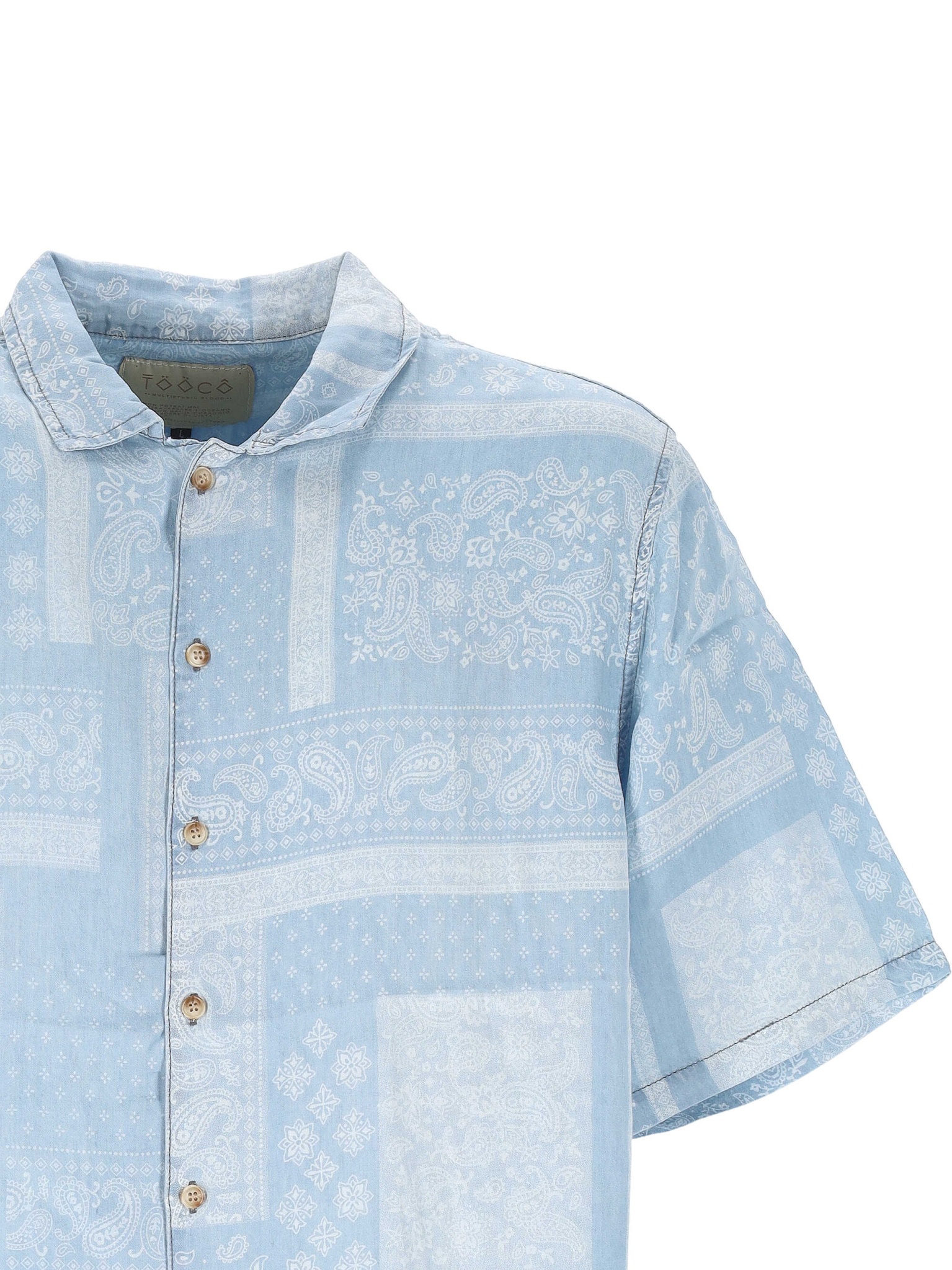 [TOOCO] Shirts Short Sleeve SS26 TOCOMSSHWINGDALGHTDNM