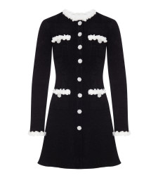 [Self-portrait] Long sleeve dress FW26 AW26099SBBLACK