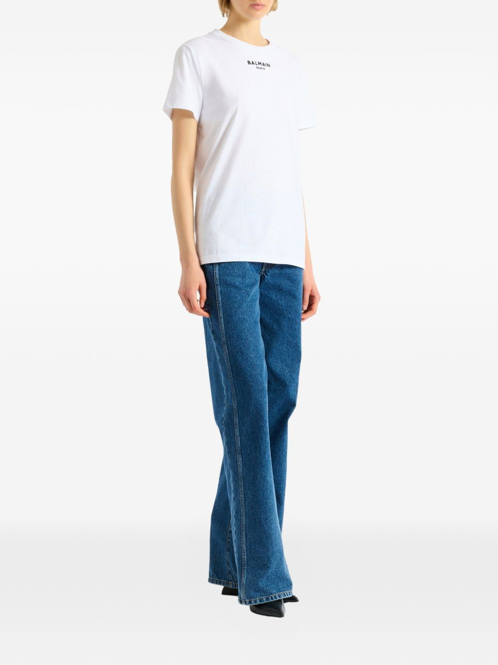 [Balmain] T-shirts Short Sleeve FW26 HF1EF000BD10GAB