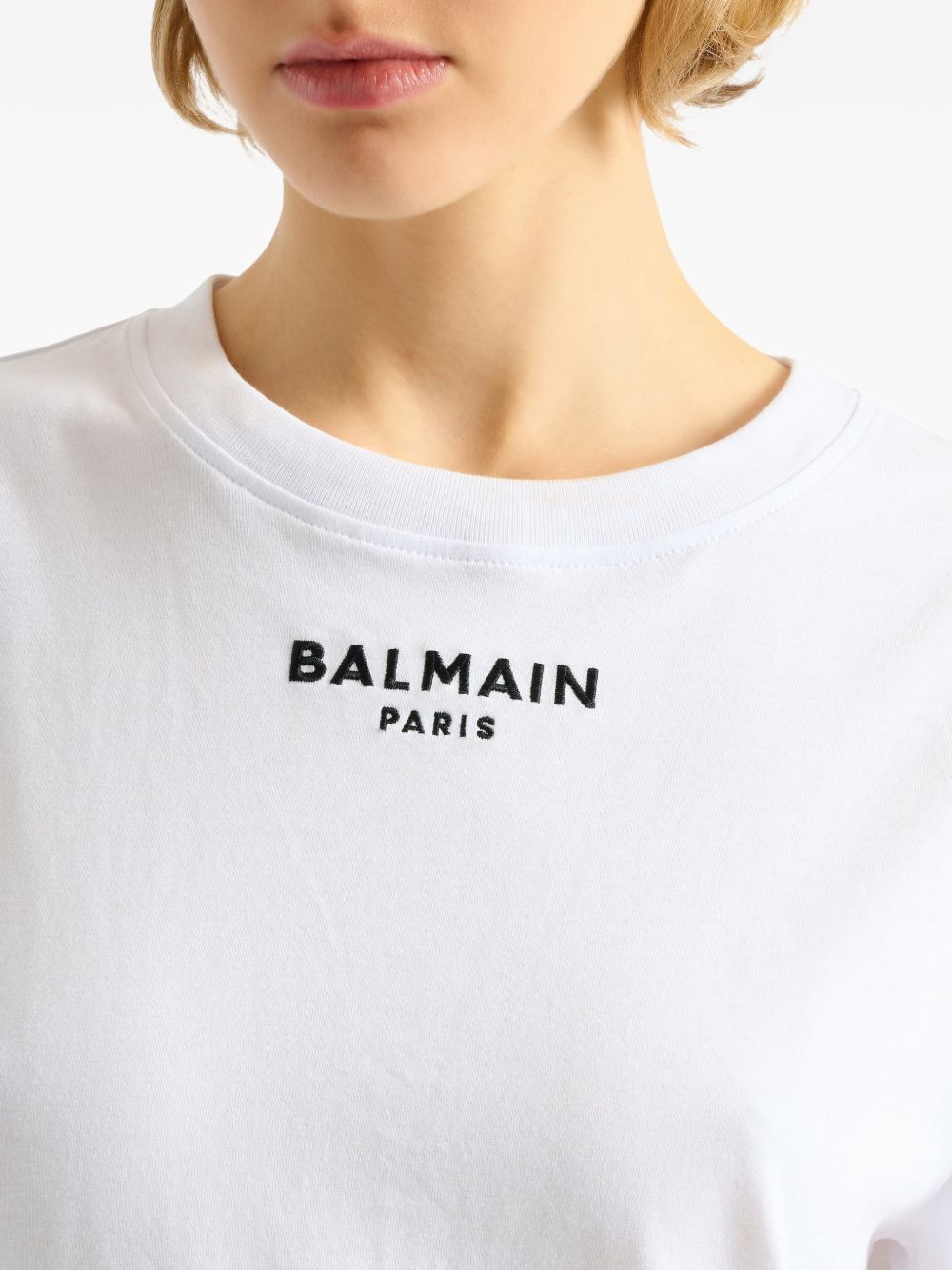 [Balmain] T-shirts Short Sleeve FW26 HF1EF000BD10GAB