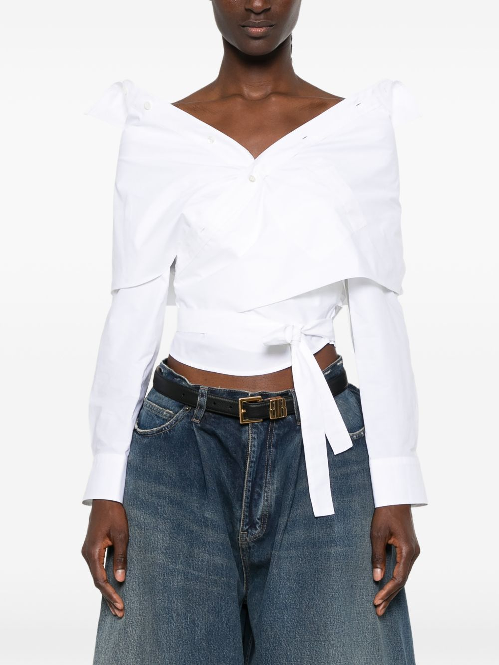 [Balenciaga] Shirts Long Sleeve FW26 872123TRM289000
