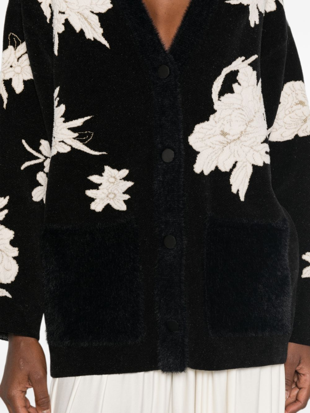 [Forte Forte] Cardigan FW26 15156MYKNITNERO