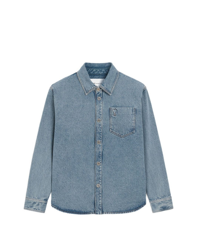 [Ami Paris] Shirts Long Sleeve FW26 UJK918DE0046480