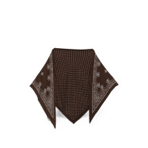 [Destin] Scarf FW26 TRI CHOCO
