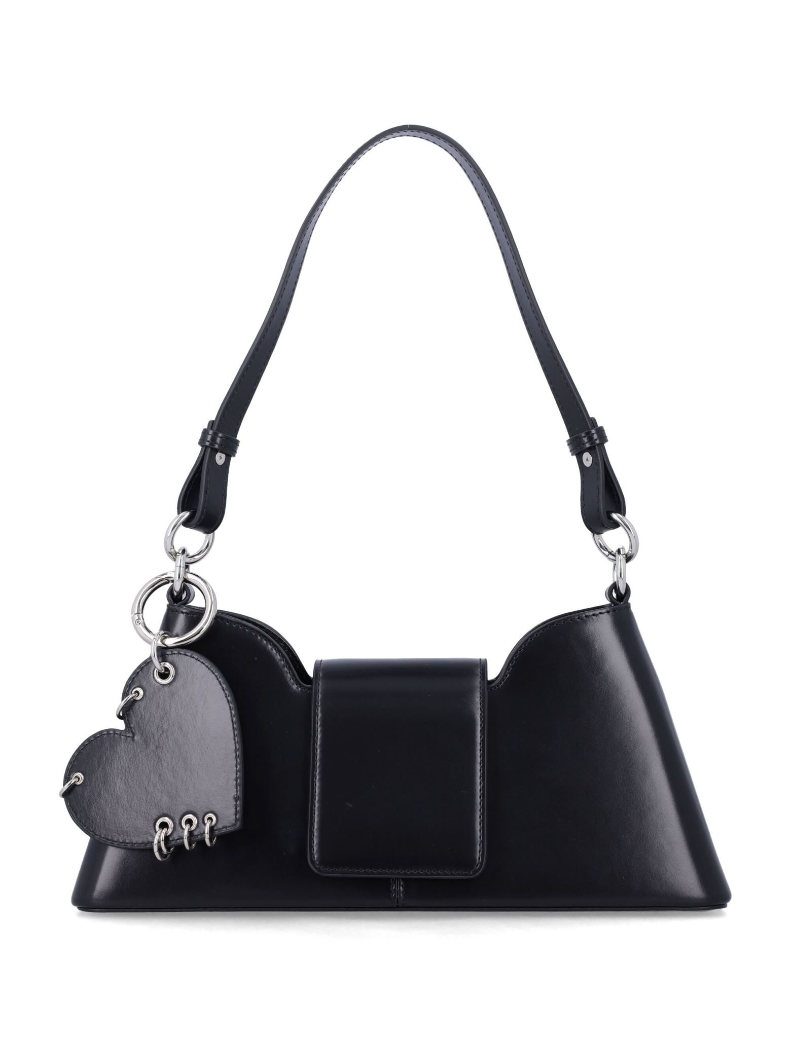 [JUSTINE CLENQUET] Shoulder bag FW26 MARLAKEYCHAINBLACK