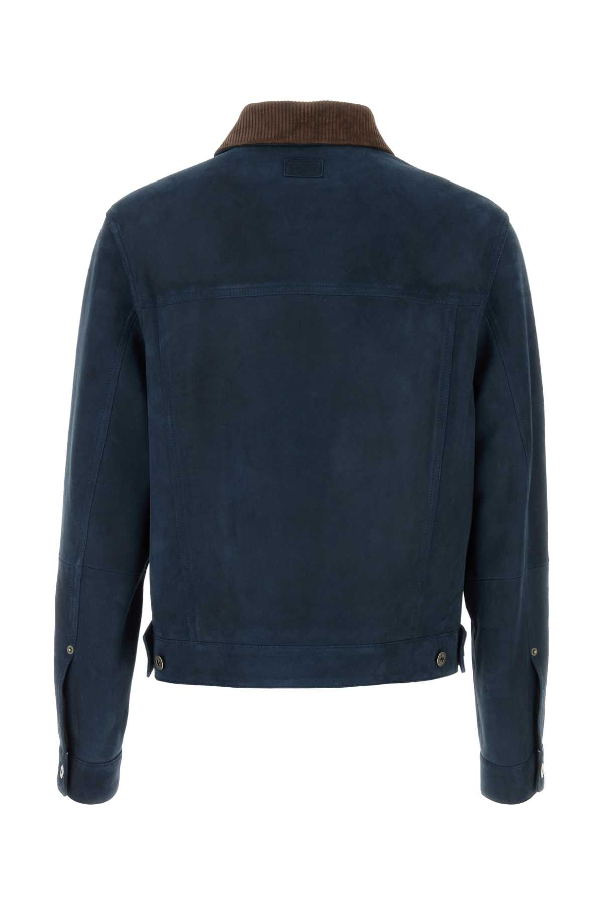 [Loewe] Casual Jacket FW26 H526Y34LBN NAVYBLUE