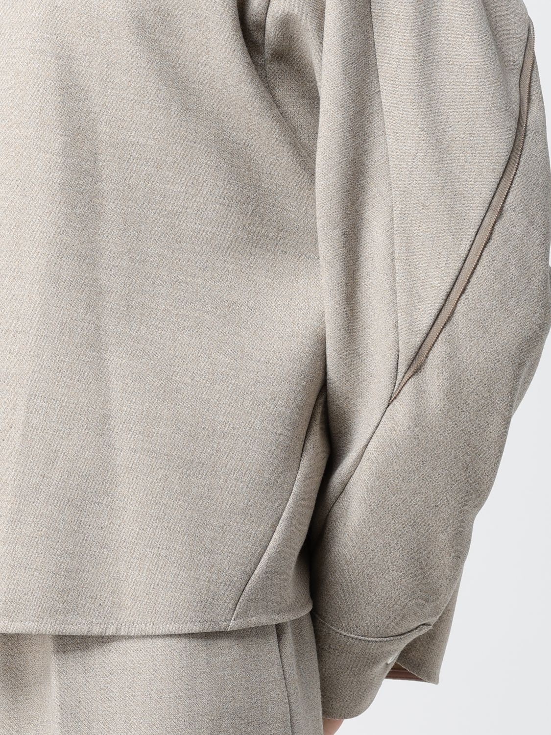 [Fabiana Filippi] Shirts Long Sleeve FW26 CAD216F262M267 MOKA MERINGA