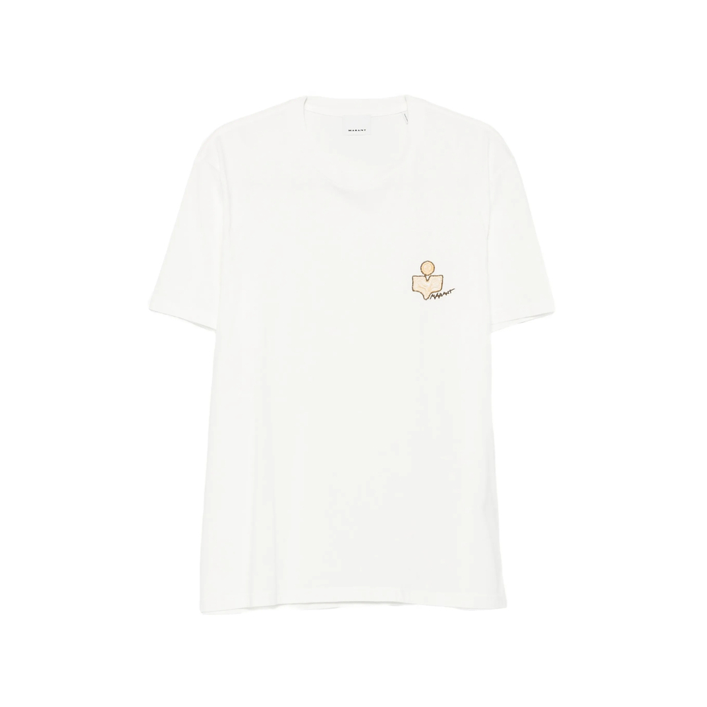[Isabel Marant] T-shirts Short Sleeve FW26 D3N06H TS0052HE 20WH
